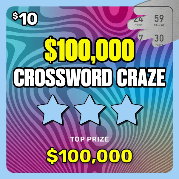 Imagen teaser de $100,000 Crossword Craze con precio $10